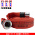 祥和牌XIANG HE红色消防水带65 国标13型-65-20聚氨酯25米2.5寸加厚消防栓水管袋 红色13-65-25+卡式接口（KDK65Z）