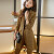 设计师潮牌韩版西服套装女2022年秋季新款收腰显瘦气质通勤中长款西装外套 藏青色外套 S