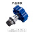 龙代（longdai) PPR升降式截止阀 加厚铜芯水阀开关阀门 蓝色手轮1.5寸（50mm）