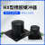 HX型橡胶缓冲器起重机行车工矿设备国标防撞用胶块带底板 HX40(80_80)0