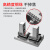 型气动手指气缸mhz2-16d小型平行气爪夹具10/20/25/32/40D/S/C 玫瑰红色