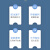 江波（JIANGBO）儿童雨衣 拉链防水大帽檐 加大号带反光条警示雨披	 天蓝色 XL[130-140] 