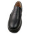 迦南天马（JIANANTIANMA）J0023 黑色 荔枝纹牛皮 注塑底 防滑鞋 38企业定做