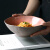 瓷彩美（CECEME）粗陶瓷西餐大碗沙拉面碗复古日式家用汤碗水煮肉片酸菜鱼小龙虾盘 10英寸
