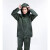 分体军绿雨衣橄榄绿户外抢险救援保安制式徒步雨衣  L 橄绿分体套装普通款