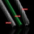 绿皮镀锌铁钢丝绳透明包塑带皮绿皮晾衣绳细软皮钢绞线包胶涂塑 绿皮-3mm 1m