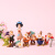 迪士尼白雪公主与七个小矮人公仔模型摆件人偶玩具蛋糕情景烘焙装饰生日 二代白雪+7个小矮人