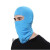 电焊面罩焊工隔热防防烤脸晒薄款冰丝头套防尘防护装备遮阳帽 单孔头套天蓝色