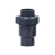 PVC止回阀 UPVC球型塑胶止水阀化工活接塑料单由令活接单向逆止阀 DN65(内径75mm)
