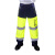 代尔塔 荧光工作服404013 高可视裤子 环卫交通反光工装 荧光黄 XXL 1条