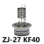 电阻真空计规管硅ZJ-52TCF35KF16KF10ZJ-10bZJ-275414 ZJ-27  KF40接口