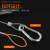 米茨 LJ-CS01钢丝尼龙测量绳 加粗钢丝测量绳 体育绳尺百米绳 内置钢丝款-50米