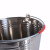 卫洋 WY-413 不锈钢水桶环卫物业清洁桶6.5L无盖