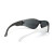 代尔塔/DELTAPLUS 101118 舒适型安全护目镜 防刮擦黑色太阳眼镜 1副装