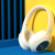 金格羽英语四六级四级听力耳机调频FM六级专八大学考试专用蓝牙耳机k 黑色 蓝牙款【带时间+电量显示】