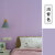莫兰迪色墙漆墙面漆乳胶漆淡紫色丁香紫褐珊瑚咖啡色调色涂料油漆 淡紫色 1L