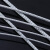 定制适用镀锌钢丝绳子不包塑23456810mm大棚拉线生命线安全绳固定捆绑柔软 1.2毫米100米送8个铝套