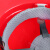 新越昌晖V型安全帽透气 ABS高强度工地工程建筑施工防砸抗冲击劳保头盔安全帽 红色 XY-LF05