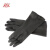 威碟安健加厚工业耐酸碱乳胶手套防防化黑白胶皮手套 威碟45CM黑
