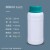 定制加厚密封试剂瓶塑料瓶液体包装样品分装瓶250/500/1000ml毫升 300ML圆瓶_乳白色 配青色盖