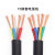 国标YZ橡套电缆线 户外耐磨电源线 铜芯橡胶软电线1米价 2芯*1.5平方
