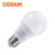 欧司朗(OSRAM)照明 企业客户 星亮LED灯泡A型 8.5W/827 E27螺口 暖光 优惠装20只  