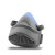 以勒 CKH-9500B 防尘面具硅胶防尘口罩防护粉尘面罩 工业粉尘水泥煤矿打磨防护口罩