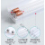博雷奇T8双管支架led灯管节能日光灯荧光灯管厂房车间工厂教室灯具 1.2米双支平盖加厚款空包
