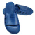上柯 B3460 SPU底蓝色防静电拖鞋 无尘洁净电子实验室工作鞋 小六孔46码（280mm）