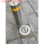定制不锈钢路桩固定活动预埋式可拆卸防撞柱加厚隔离路障反光警示 201材质101管1.1mm 40CM高