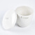 化科 陶瓷坩埚化学实验器材坩埚带盖耐高温5-300ML 100ml（带盖） 