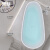 果敢 浴缸家用成人亚克力薄边独立式简约卫生间泡澡浴缸049 全白独立缸（不含龙头） 1.7米