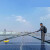 太阳能光伏板清洗机器人组件喷水设备屋顶通水刷电动工具 3.5米双供电-无刷电机版 (更耐用-)