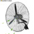 Supercloud 壁扇工业风扇挂壁强力电风扇大风力商用工厂璧扇牛角扇大风量壁挂式挂墙式大功率墙壁摇头 500