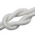 京棣工品 安全起重绳 耐磨高空作业绳  丙纶 尼龙捆绑绳 30m 单位：卷 12毫米（红白花） 