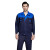 雨林军长袖工作套装 劳保服 工装制服  艳蓝+藏青套装  单位：套 xl 