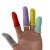 海斯迪克 棉布手指套 透气吸汗手指保护套 彩色(颜色随机)50只装 