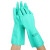 安思尔(Ansell)耐酸碱溶剂防化耐油工业劳保丁腈防护手套长33cm 37-176 S码/小码