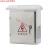 加厚不锈钢防水箱400*500*180配电箱室外防雨箱监控箱控制箱 白色