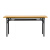 咏幻折叠会议桌办公桌长条桌条形桌培训桌阅览洽谈简易活动长桌 0.8x0.4米双层加固