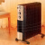 美的（Midea）取暖器 暖风机小太阳式小型电暖器油汀 家用卧室取暖器 智能遥控定时电热风机 NYX-M1