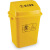 宅米兔 摇盖垃圾桶 室内垃圾桶 厨房厨余小型分类垃圾桶 100L加厚摇盖 黑色 其他垃圾 单位：个