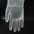 安英卡尔 B3214 一次性PVC手套 透明防护手套 M码（100只装)