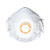 一护 KN95杯型带呼吸阀口罩 耳戴式防雾霾防颗粒物口罩 6005V 15支（一盒）