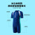 李宁（LI-NING）儿童泳衣男女童透气速干泳镜泳帽游泳套装 362蓝色-单件泳衣 140(110-120体重40-50)