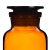 沸耐笙 SY-1120 实验室玻璃广口试剂瓶 棕色大口125ml 1个