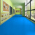 豫之韵 地板贴商用加厚水泥地毛坯房直接铺塑胶地板地胶耐磨地板革 纯色-绿色1.6工程革1平米