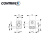 康睿得（CONTRINEX）传感器安装夹/安装支架ASU-0001-040