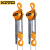 KITO凯道日本原装进口CB050标准非防腐链条型环链手拉葫芦吊具起重工具5t 10m 黄色