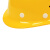 者也（ZYE）盔式透气安全帽工地建筑工程国标加厚安全帽男女印字 黄色